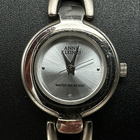 Anne Klein Vintage Ladies Watch Lot of 7 Gold Silver Tone Diamond Dial As-Is