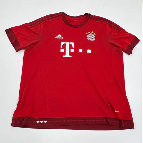 Lot of 2 Men's Soccer Jerseys PSG Jordan & Adidas FC Bayern Size 2XL