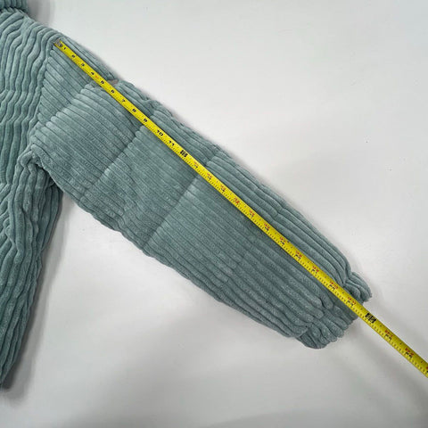 Koolaburra by UGG Women's Faded Jade Annely Chenille Puffer Jacket Size M