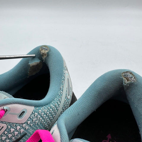 Brooks Ghost 14 Light Blue Pink Women's Running Shoes Size 10