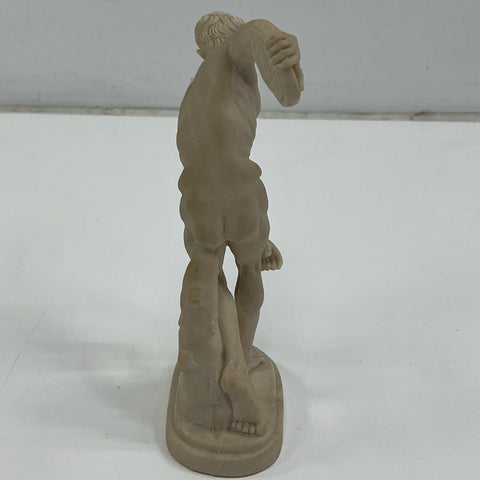 Signed P.A.T. Vintage Discobolus Statue After Myron Classical Sculpture 11"