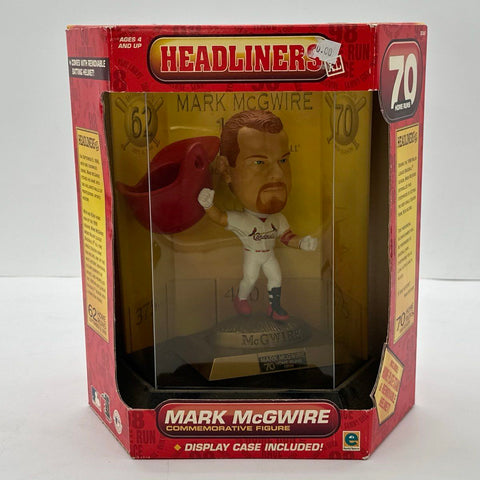 Mark McGwire & Sammy Sosa MLB 1998 Home Run Race Equity Headliners XL Lot 2 MIB