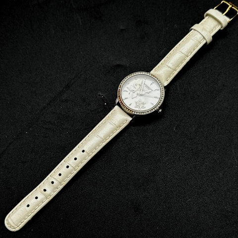 Stuhrling Original Women's Swiss Quartz Watch Mother of Pearl Butterfly Box