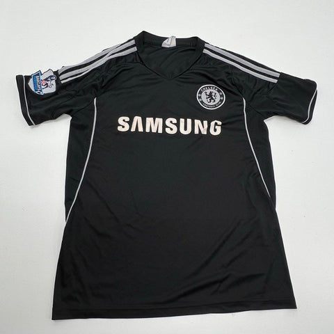 Lot of 2 Chelsea FC White Black Soccer Jersey #11 Yokohama Samsung Men's L
