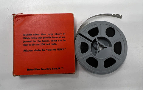 Vintage 8mm Film Lot 2 Reels Charlie Chaplin & Columbia Pictures Mr. Magoo