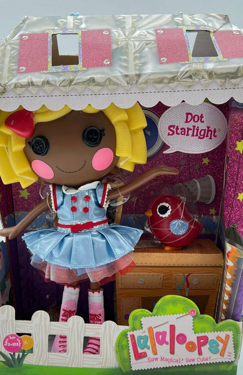 Lalaloopsy Dot Starlight Doll with Bird Pet House Box Packaging Sealed New