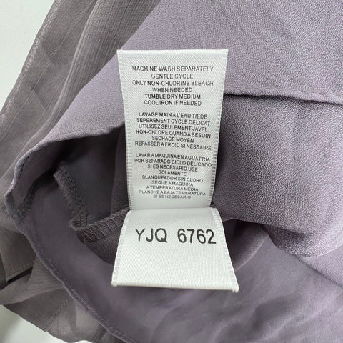 To The Max NWT Colorblock Maxi Dress Mineral Gray Pink Tie Back Sz M