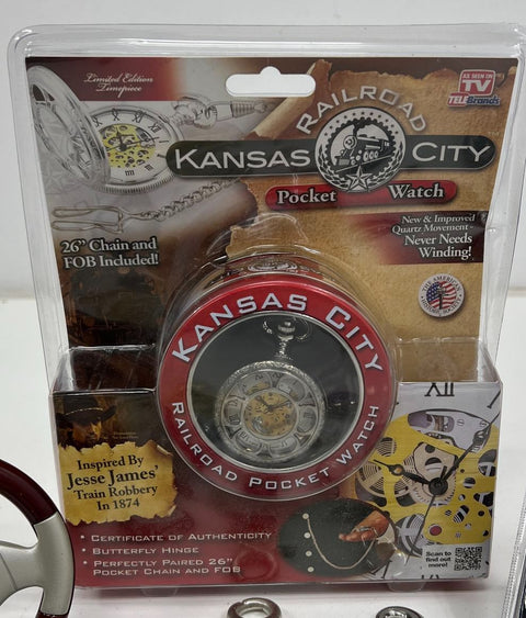 Pocket Watch & Fob Watch Lot of 13 Captain America Railroad Novelty Timepieces
