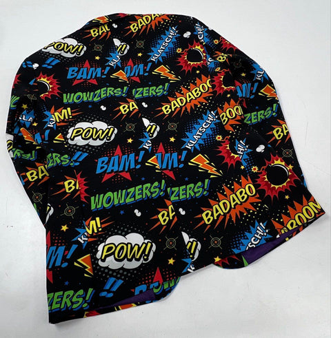 Oppo Suits Men's 3-Piece Suit Set Comic Book Pop Art POW BAM Multicolor US 42