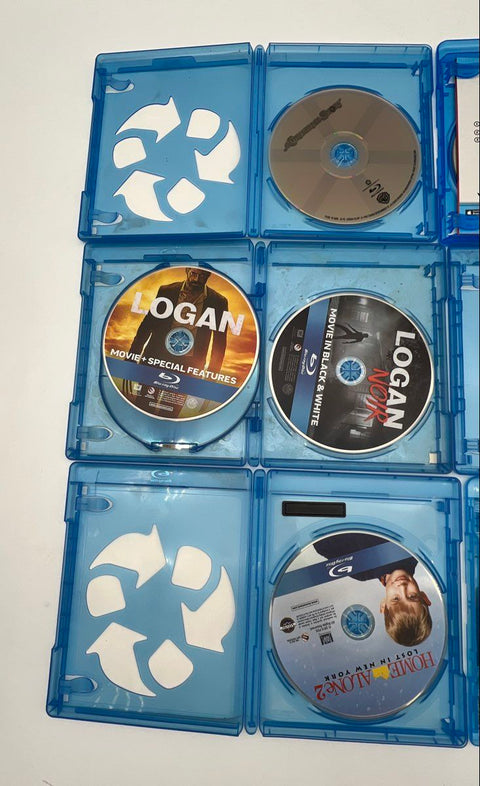 Blu-ray Movie Lot 6 Titles 8 Discs Logan Jumanji Boyz N The Hood Van Helsing