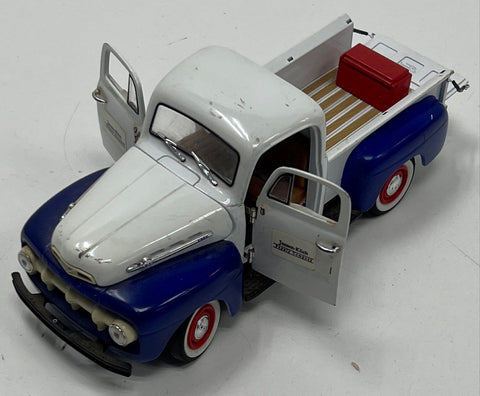 Promotional Diecast Car Lot 3 Vehicles Armstrong Air Jensen-Klich Missing Tire