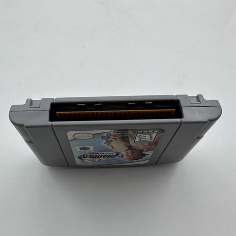 Madden NFL 2000 Nintendo 64 N64 CIB Complete Box Manual EA Sports Tested NTSC