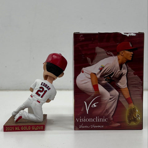 2021 St. Louis Cardinals Tommy Edman Gold Glove Bobblehead MLB SGA Open Box