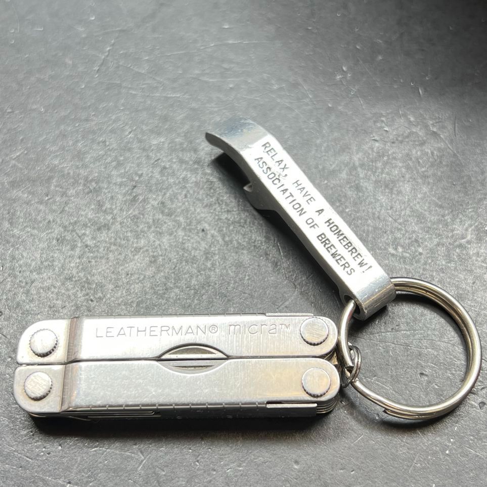 Leatherman Micra Keychain Multi Tool with Bottle Opener