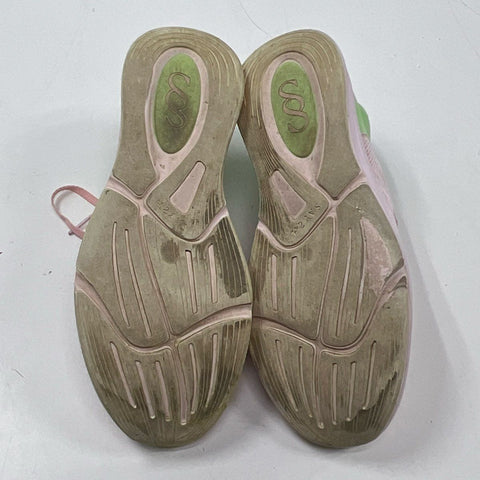 Saysh One AKA Pink Green Women's Running Lifestyle Sneakers Size 9.5