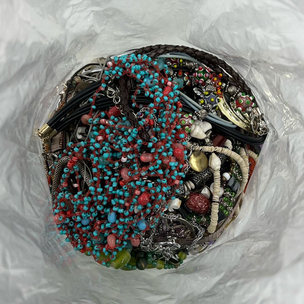 5 Lbs. Wearable Costume Jewelry Lot