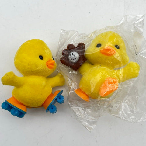Mixed Vintage Toy Lot Snoopy Cowboy Flocked Chicks Turtles Snake Puzzles 8 Pc