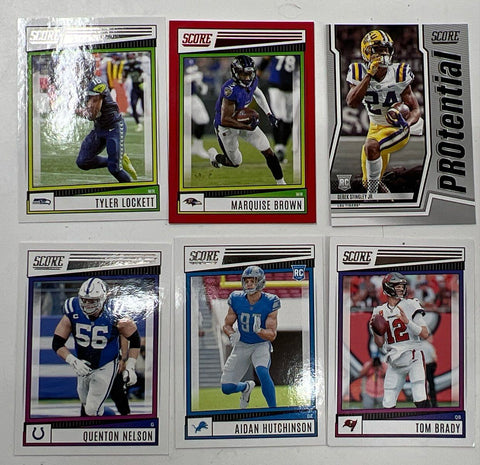Mixed Sports Card Lot 1980s-2024 Topps Panini Fleer Score 4 Lbs See Photos