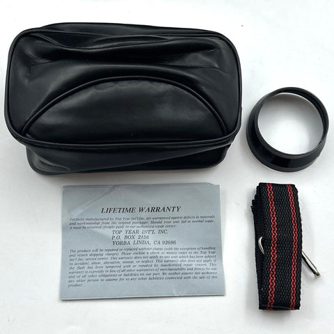 Akira II TC-500 Deluxe 35mm Film Camera Kit JRT-101 Flash Case & Box Vintage