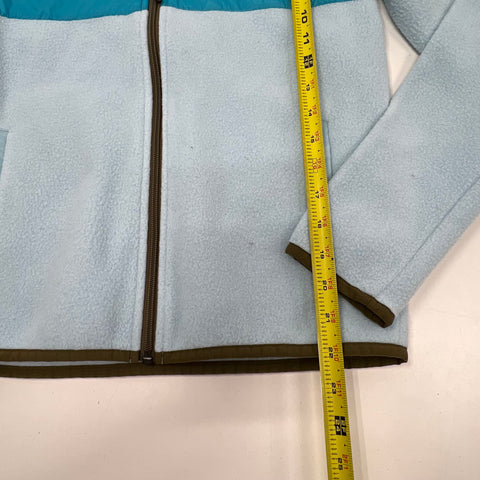 Cotopaxi Abrazo Light Blue Colorblock Full Zip Fleece Jacket Women's XS