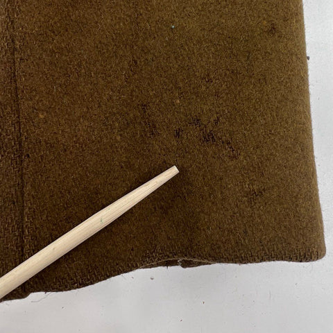 Vintage 70s Van Heusen Windbreaker Quilted Lined Faux Fur Car Coat Sz 40