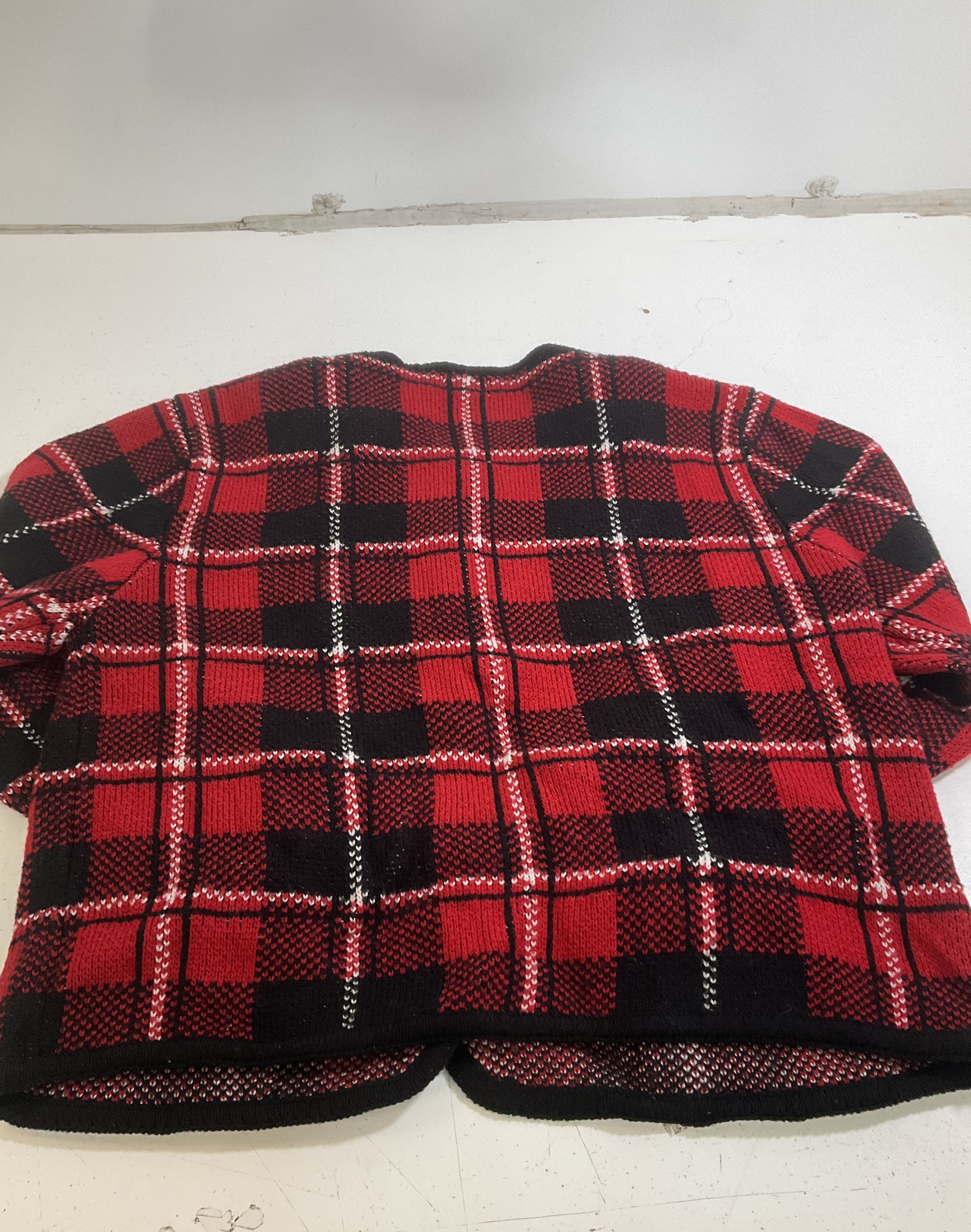 Vintage Sweater Lot 3 Pendleton Liz Baker Hunting Horn Wool Argyle Plaid