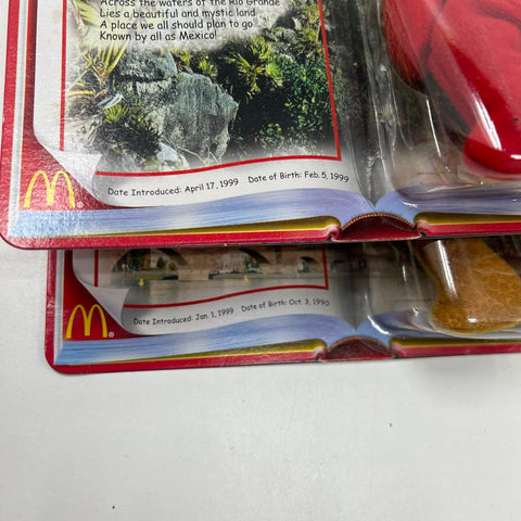 1999 Ty Teenie Beanie Baby McDonalds Lot 4 Spangle Osito Germania End Sealed