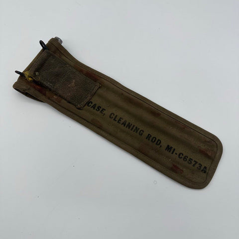 Vintage US Military M1 Garand Sectional Gun Cleaning Rod Set M1-C6573A Case