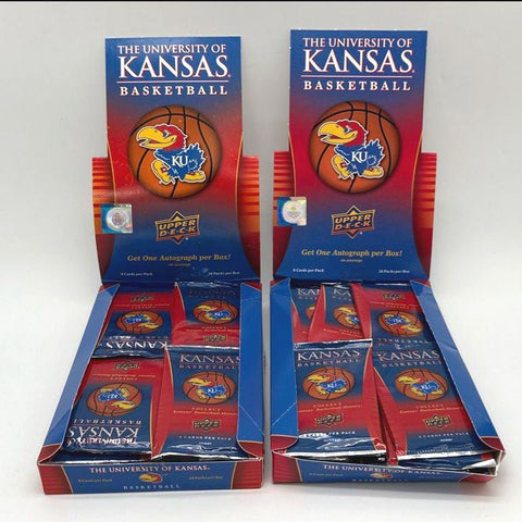 Basketball Card Lot 2013 Upper Deck Kansas Jayhawks Open Packs See Photos