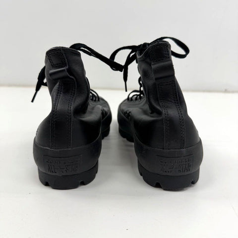 Converse Chuck Taylor Lugged 2.0 By You Triple Black Shoes Size 9.5