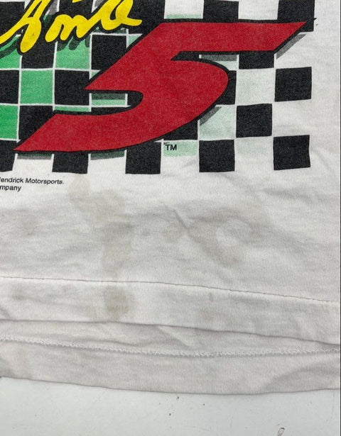 Vintage 1997 Terry Labonte NASCAR T-Shirt Kellogg's Double Sided Mens XL