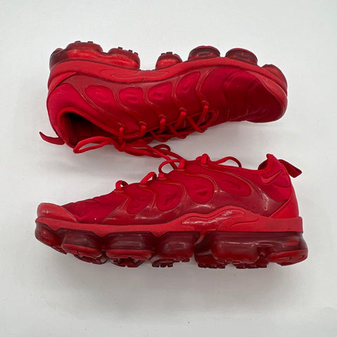 Nike Air VaporMax Plus Triple Red Men's Running Shoes Size 9.5