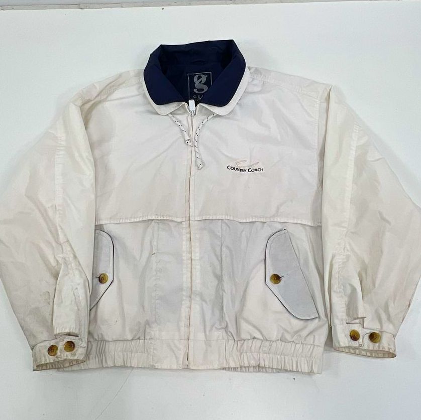 Vintage 90s GEAR For Sports Country Coach RV Promo Jacket Lot 2 Size M L