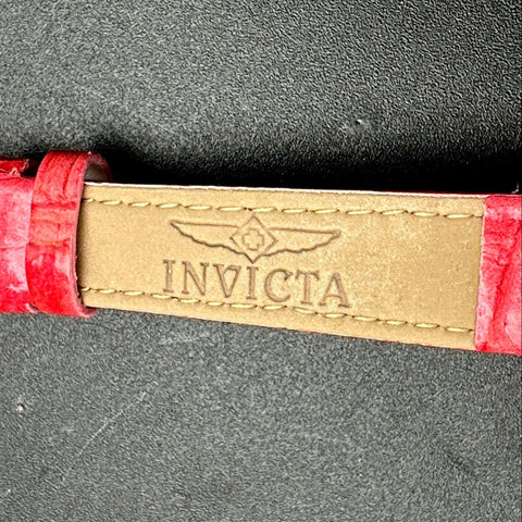 Invicta Lupah Peace & Love Watch Set 1984 6 Interchangeable Leather Straps