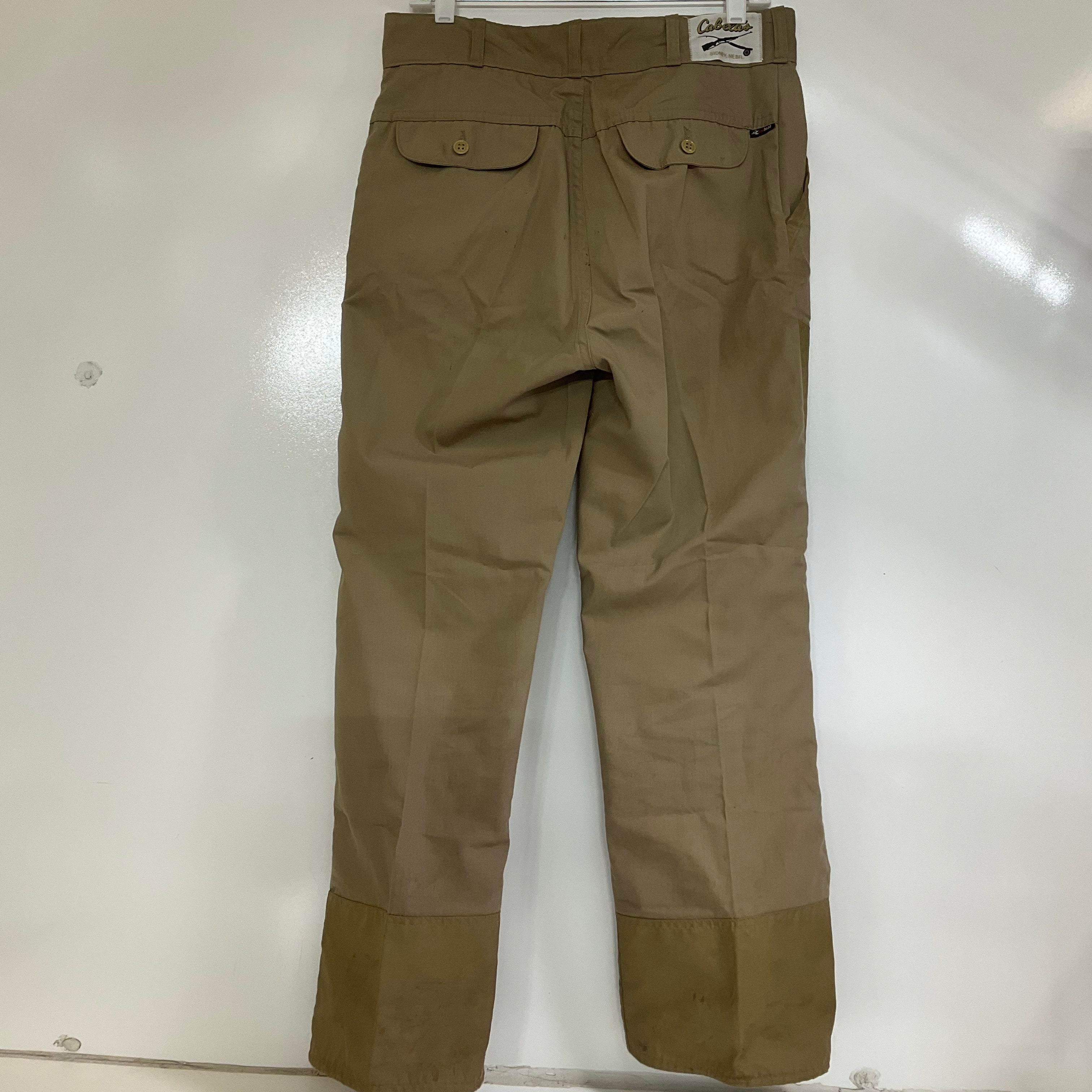 Vintage 80s Cabela's Redhead Men's Briar Guard Hunting Pants Canvas 31x28