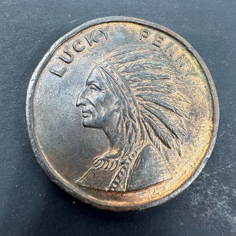 1933 Century of Progress Chicago Exposition Lucky Penny Fort Dearborn 57mm