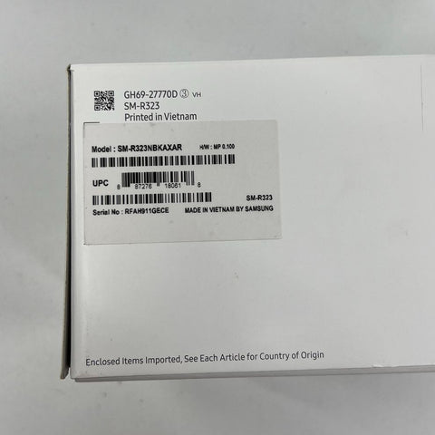 Samsung Gear VR SM-R323 Virtual Reality Headset Oculus New Open Box