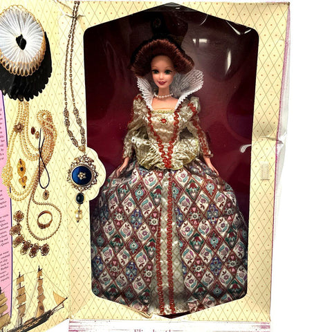 Mattel Barbie Great Eras Collection Elizabethan Queen Volume Six 1994 New In Box