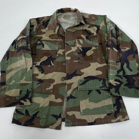 Vintage 80s 90s US Military Lot 3 Camo BDU DCU Field Jacket Shirt Men's S M