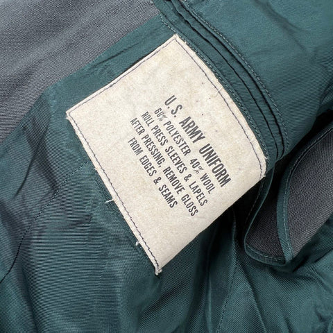 Vintage U.S. Army Service Uniform Jacket 7th Infantry Division Patches Sz 37L