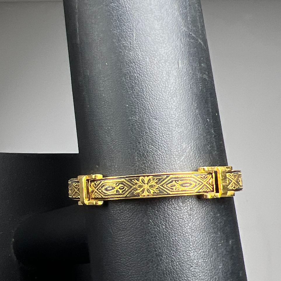Gold Plated Damascene Bracelet 18g