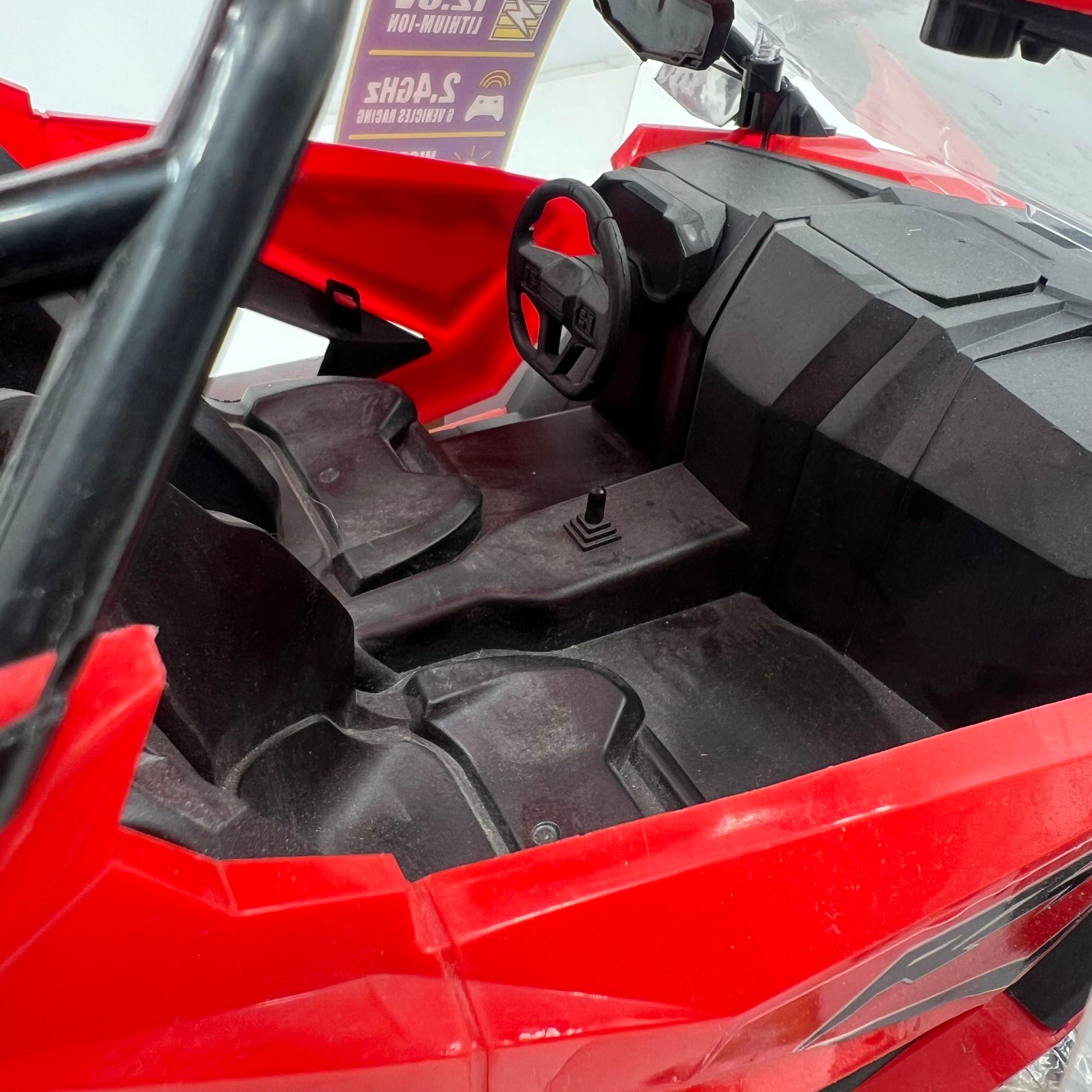 New Bright 1:5 Scale Remote Control Polaris RZR XP Pro ATV *Missing Remote AS-IS