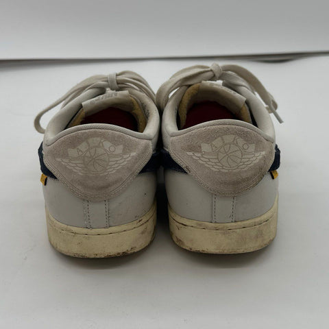 Nike Air Jordan 1 Low AJKO White Neutral Grey Men's Shoes Size 14