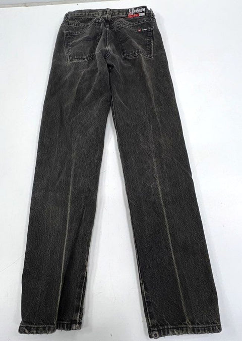 Vintage 90s Bongo Black Acid Wash High Rise Straight Leg Jeans Women's 5