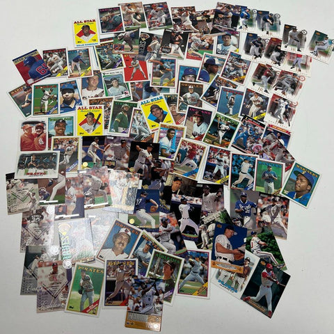 Derek Jeter Rookie + 100+ Card Lot 1980s-90s Topps Upper Deck MLB Baseball
