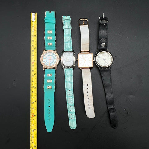 Michael Kors Invicta Armani Exchange Isaac Mizrahi Watch Lot of 4 Untested