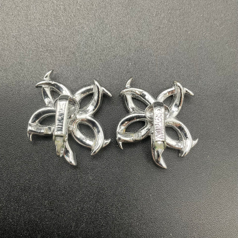 Vintage Sarah Coventry Evening Star Demi Parure Brooch Clip-on Earrings Set