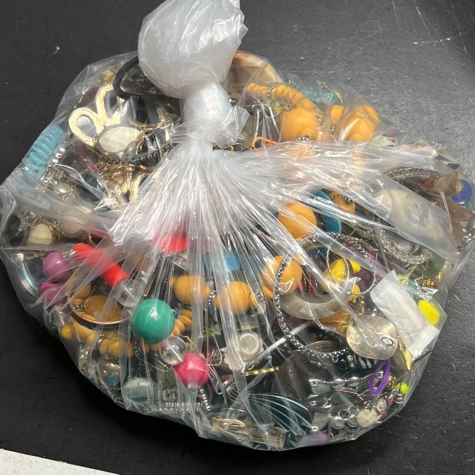5 Lbs Broken for Craft Costume Jewelry Grab Bag