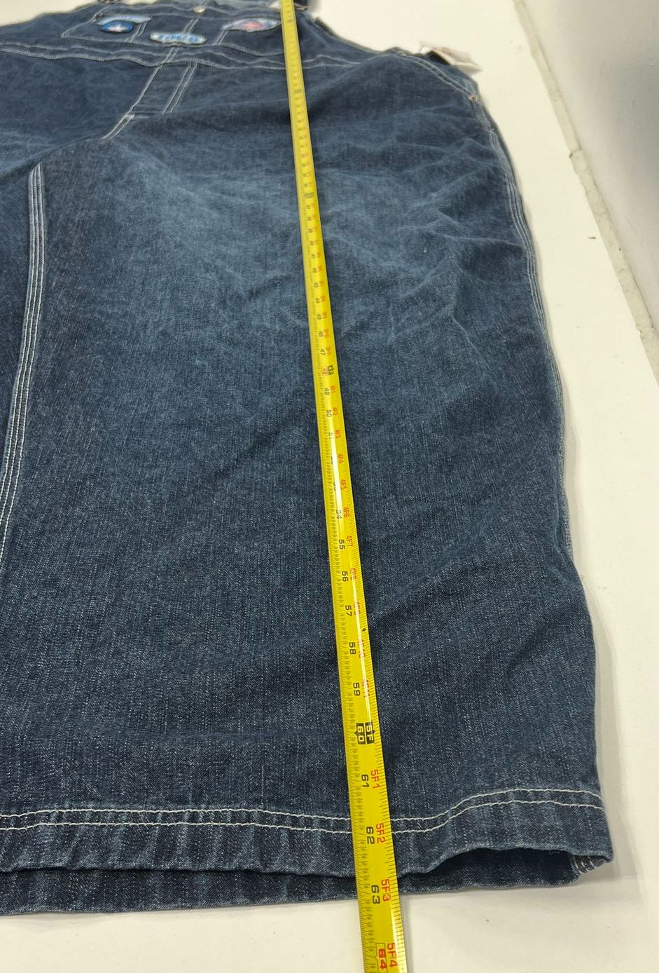 Disney Eeyore Blue Denim Patch Bib Overalls Womens Plus Size 3X