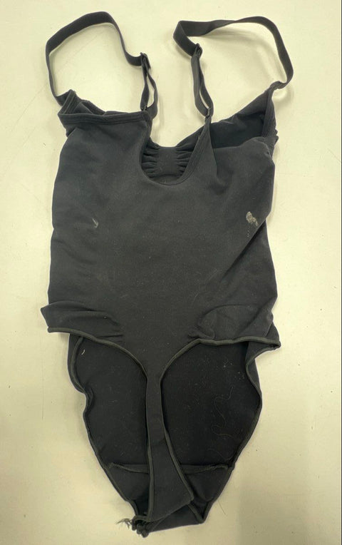 Skims Women's Black Sculpting Thong Bodysuit Lot of 3 Adjustable Straps Sz M